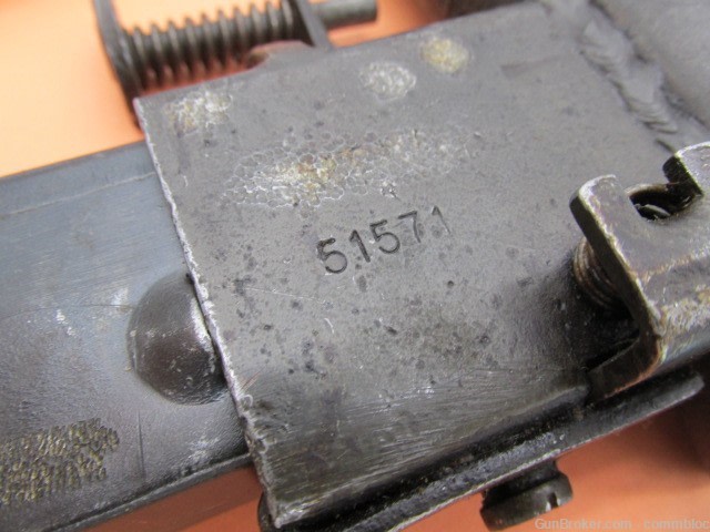 israeli made 1940's era 9mm hagana sten mk2 model tmt4 parts kit og barrel-img-3