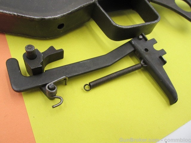 israeli made 1940's era 9mm hagana sten mk2 model tmt4 parts kit og barrel-img-11