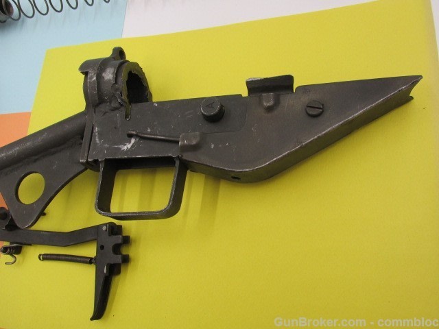 israeli made 1940's era 9mm hagana sten mk2 model tmt4 parts kit og barrel-img-14