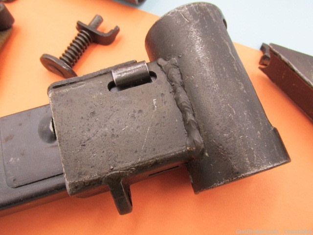 israeli made 1940's era 9mm hagana sten mk2 model tmt4 parts kit og barrel-img-7