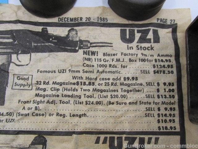israeli made 1940's era 9mm hagana sten mk2 model tmt4 parts kit og barrel-img-24