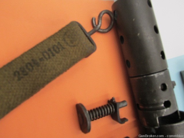 israeli made 1940's era 9mm hagana sten mk2 model tmt4 parts kit og barrel-img-8