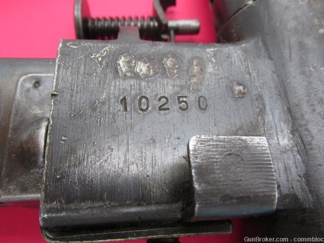 israeli made 1940's era 9mm hagana sten mk2 model tmt3 parts kit og barrel-img-3