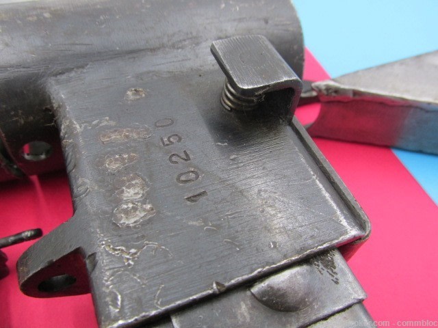 israeli made 1940's era 9mm hagana sten mk2 model tmt3 parts kit og barrel-img-4