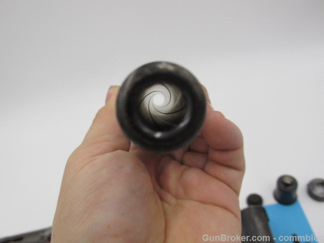 israeli made 1940's era 9mm hagana sten mk2 model tmt3 parts kit og barrel-img-30
