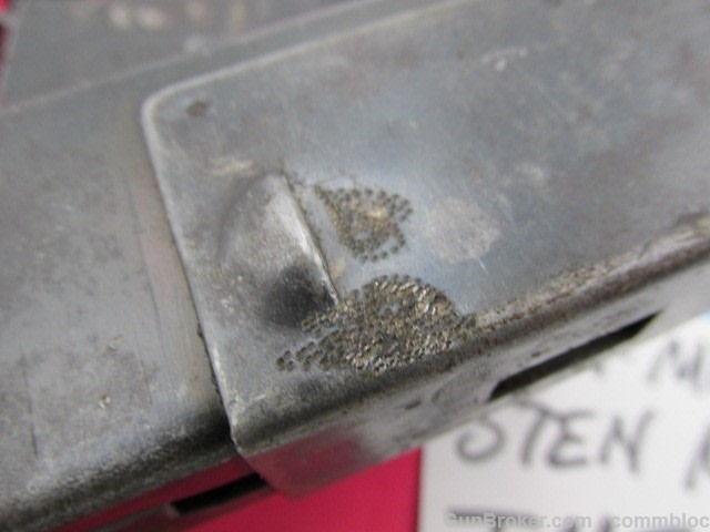 israeli made 1940's era 9mm hagana sten mk2 model tmt3 parts kit og barrel-img-21