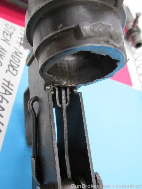 israeli made 1940's era 9mm hagana sten mk2 model tmt3 parts kit og barrel-img-15