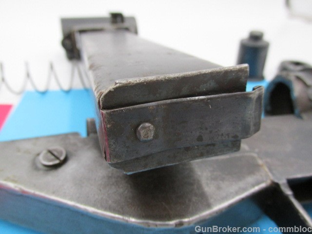israeli made 1940's era 9mm hagana sten mk2 model tmt3 parts kit og barrel-img-20