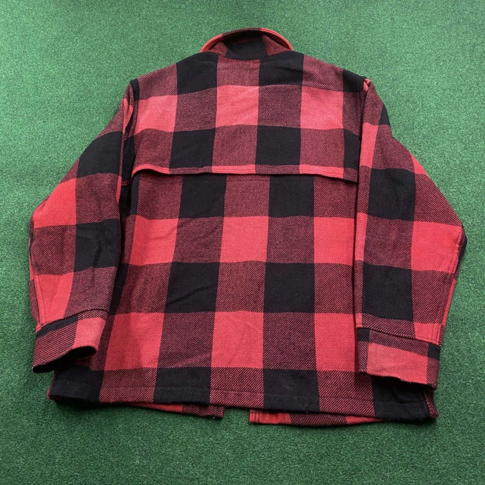 Vintage L.L. Bean Mackinaw Coat Mens L Made in the U.S.A.-img-3