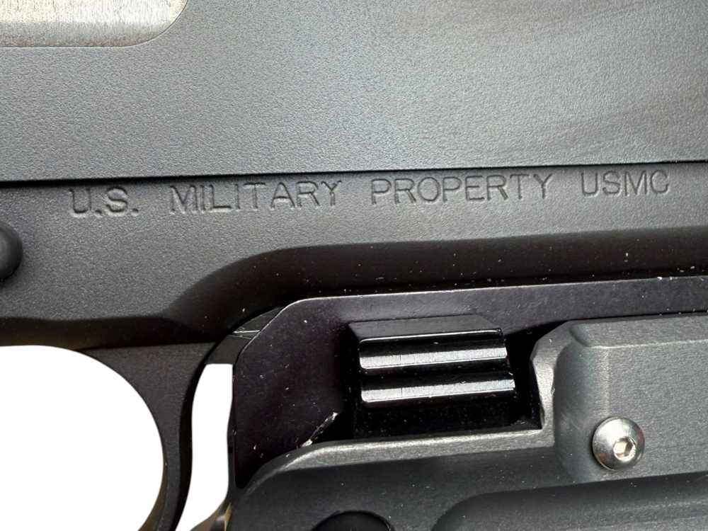 RARE Kimber DET-1 ICQB – #307 – USMC Marked – SureFire W117D-img-5