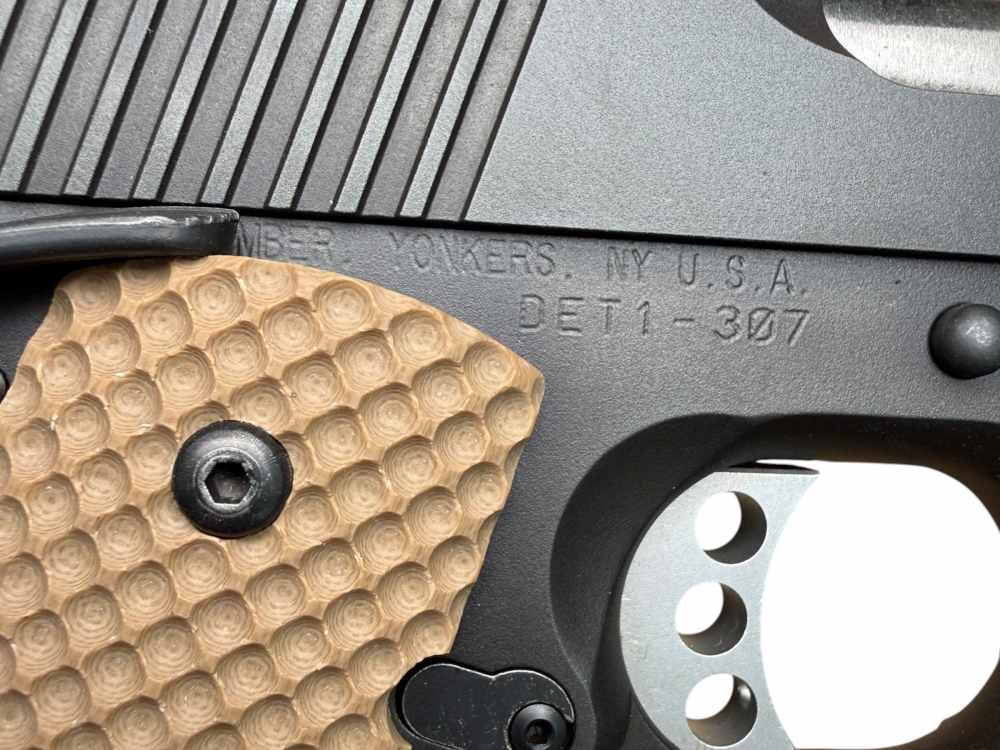 RARE Kimber DET-1 ICQB – #307 – USMC Marked – SureFire W117D-img-4
