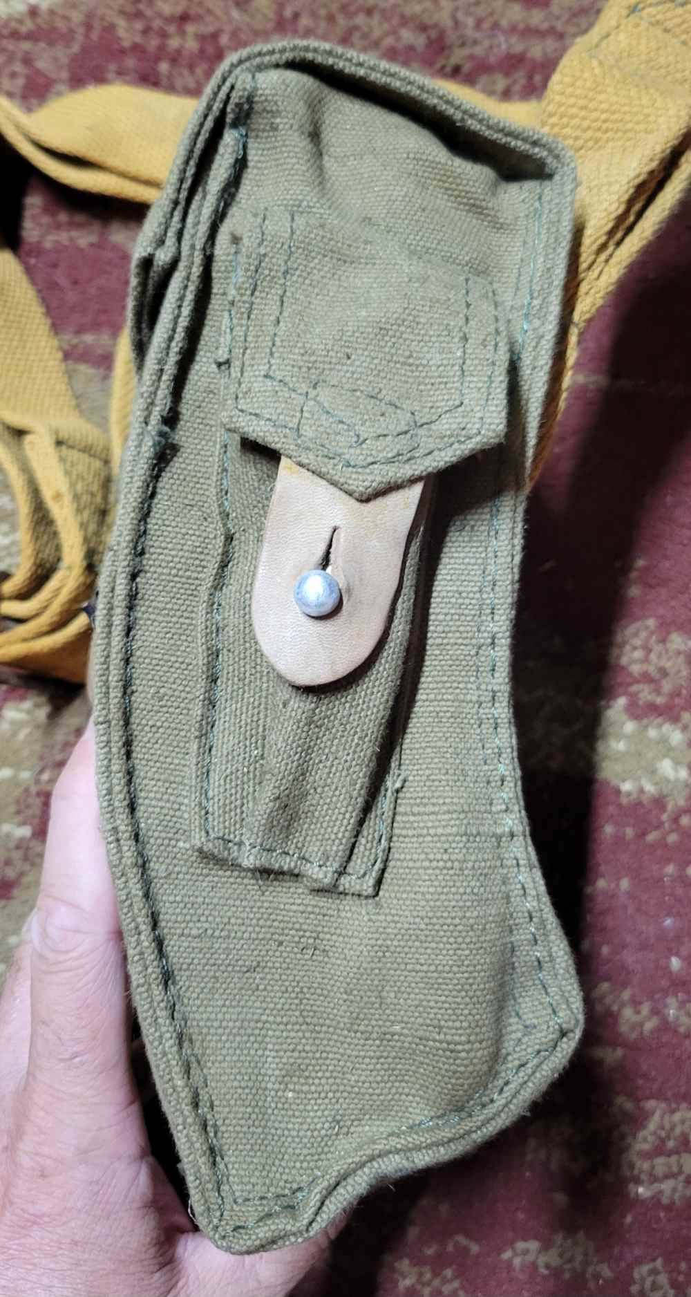 4 30rd Hungarian mags & pouch AK47 7.62x39mm surplus-img-13