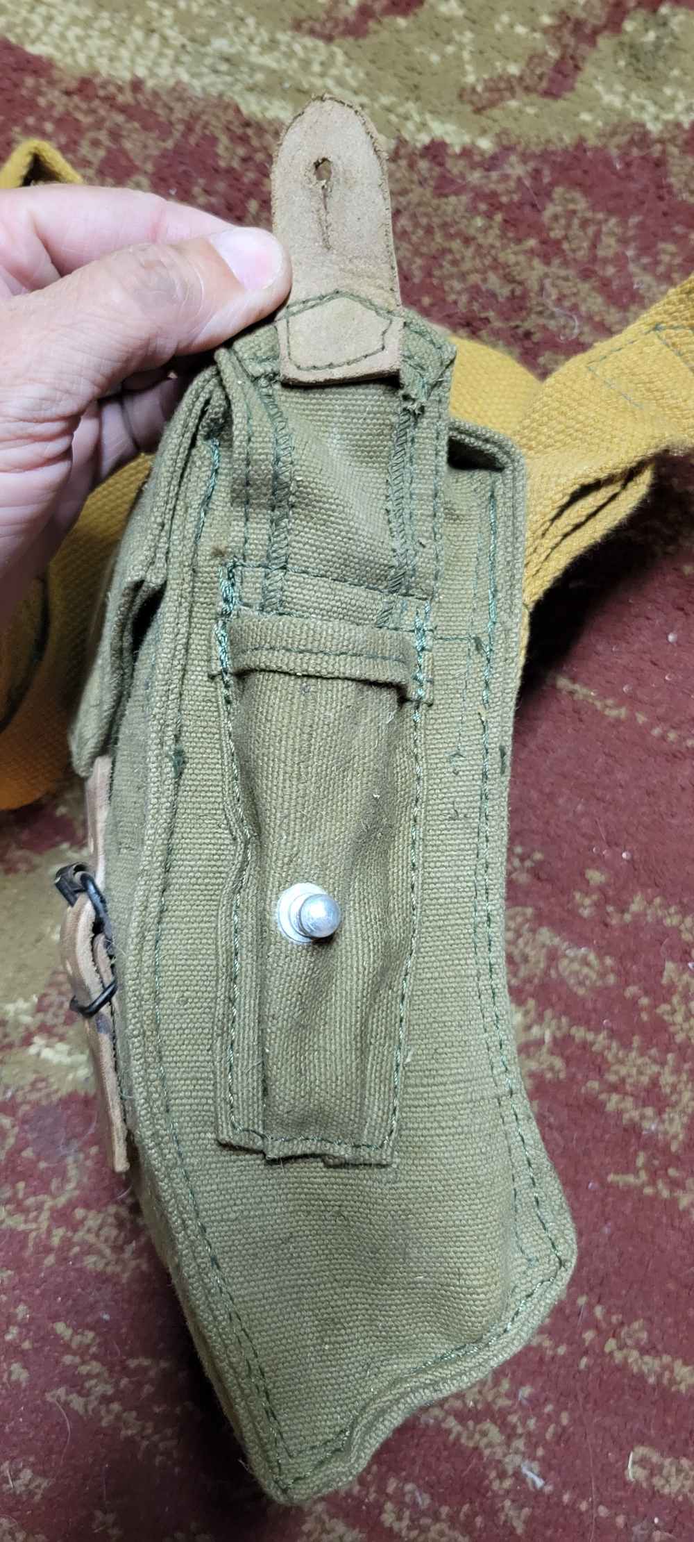 4 30rd Hungarian mags & pouch AK47 7.62x39mm surplus-img-14