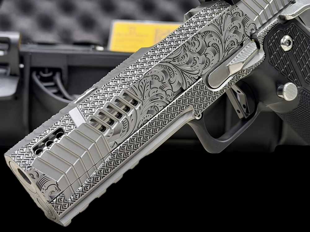 DARK FORGE WRAITH PORTED CUSTOM SCROLL IN PVD SILVER WITH APEX ATOM-img-5