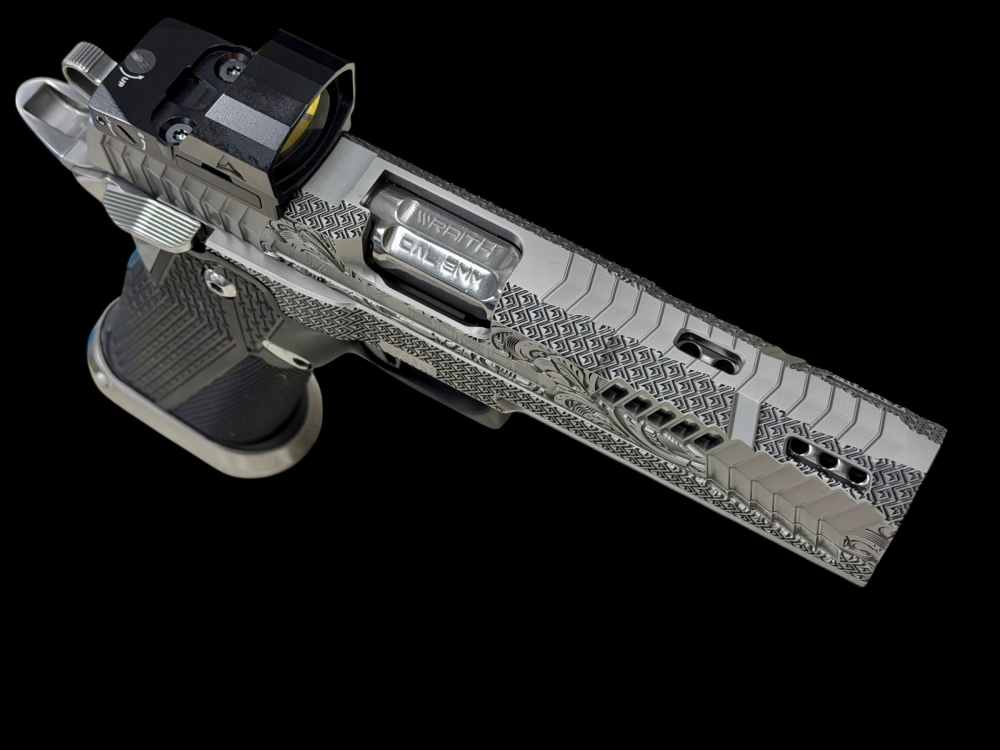 DARK FORGE WRAITH PORTED CUSTOM SCROLL IN PVD SILVER WITH APEX ATOM-img-3