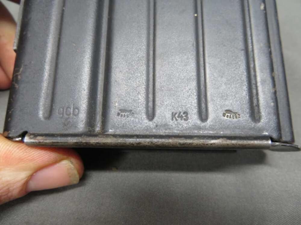 GERMAN WWII G43 / K43 RIFLE 10RD FACTORY ORIGINAL MAGAZINE gcb EAGLE WaA892-img-1