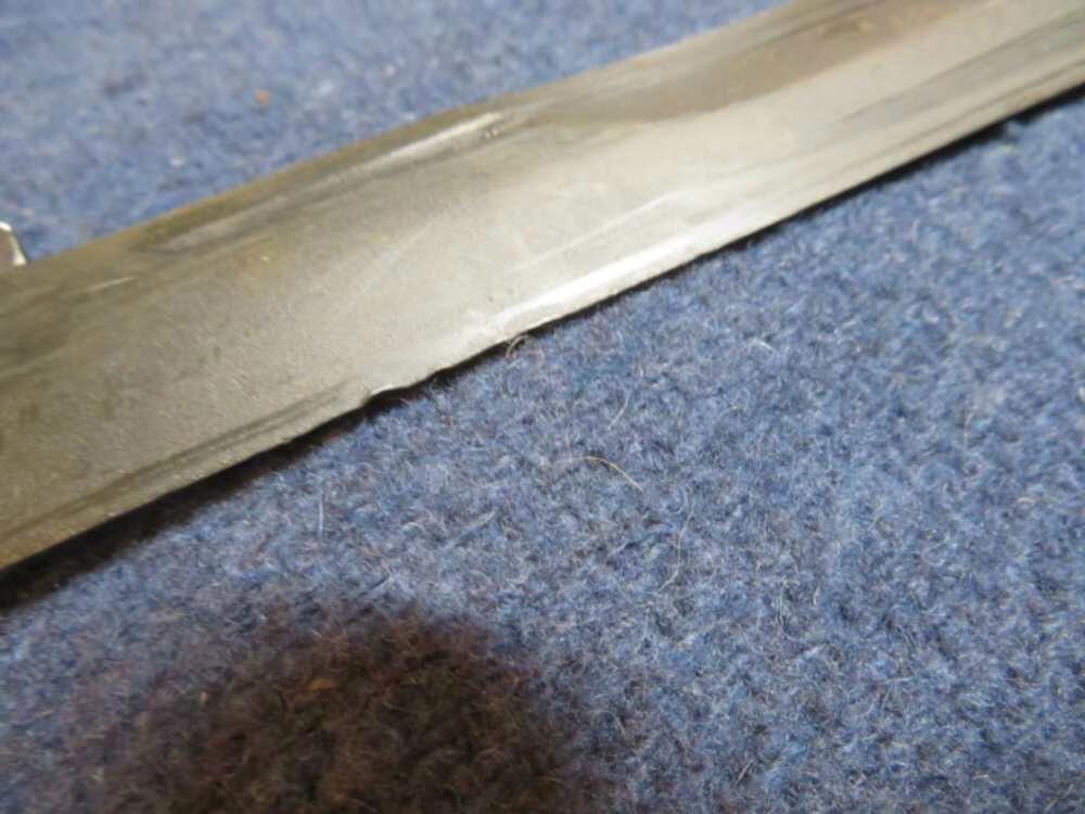 ARGENTINE FN FAL L1A1 TYPE A BAYONET w/ ORIGINAL SCABBARD (VERY NICE)-img-10