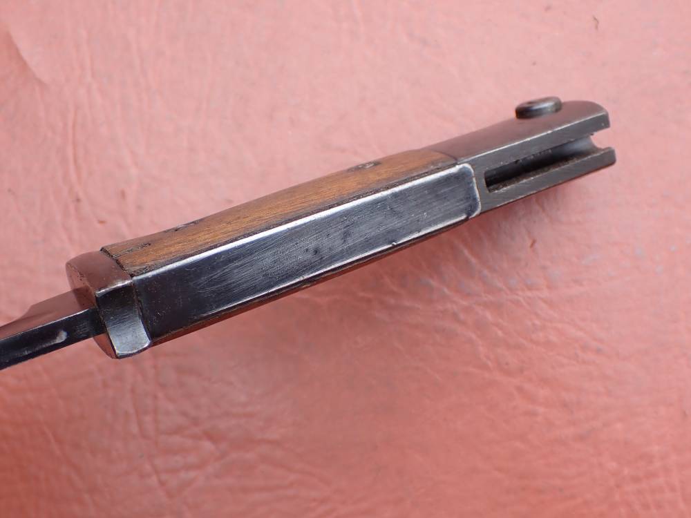 GERMAN WWII 98K BAYONET w/ SCABBARD & FROG CLEMEN & JUNG PRIVATE PURCHASE-img-22