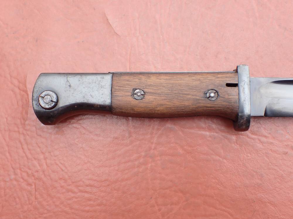 GERMAN WWII 98K BAYONET w/ SCABBARD & FROG CLEMEN & JUNG PRIVATE PURCHASE-img-18