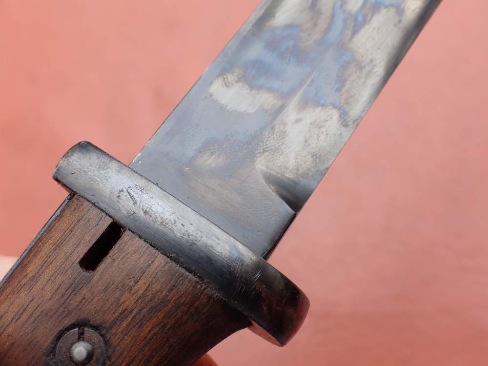 GERMAN WWII 98K BAYONET w/ SCABBARD & FROG CLEMEN & JUNG PRIVATE PURCHASE-img-35