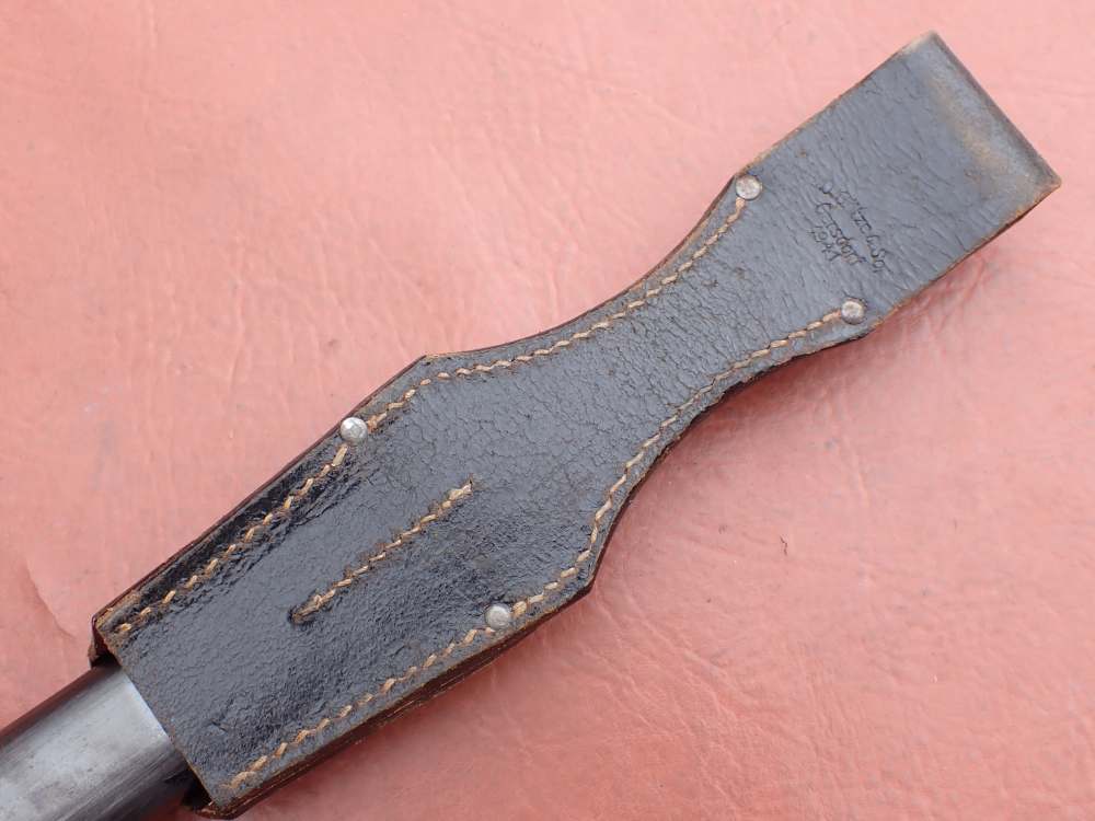GERMAN WWII 98K BAYONET w/ SCABBARD & FROG CLEMEN & JUNG PRIVATE PURCHASE-img-61