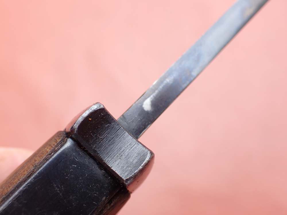 GERMAN WWII 98K BAYONET w/ SCABBARD & FROG CLEMEN & JUNG PRIVATE PURCHASE-img-34