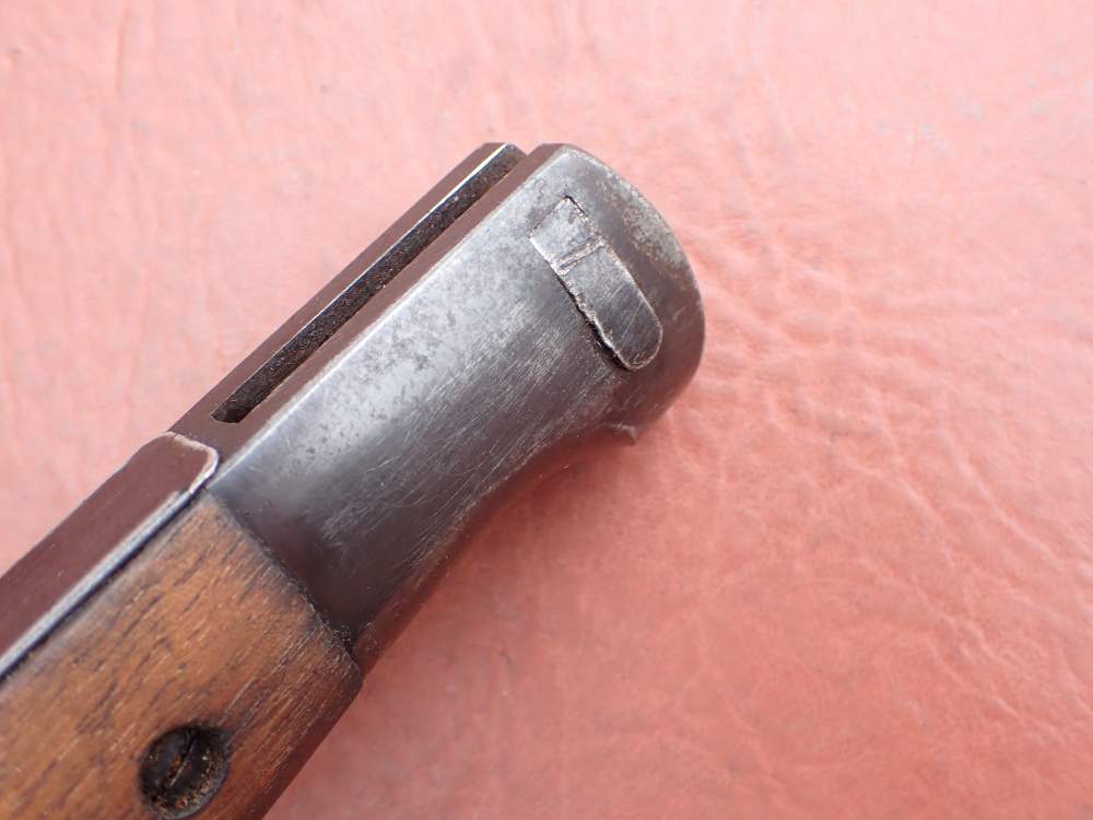 GERMAN WWII 98K BAYONET w/ SCABBARD & FROG CLEMEN & JUNG PRIVATE PURCHASE-img-28