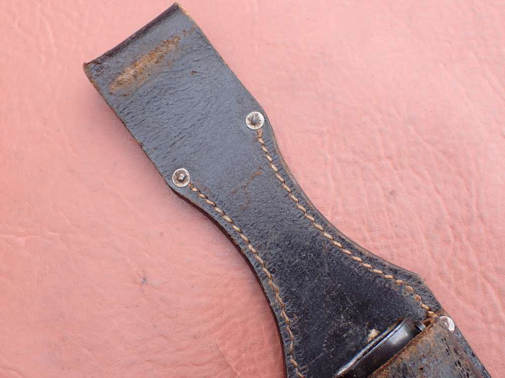 GERMAN WWII 98K BAYONET w/ SCABBARD & FROG CLEMEN & JUNG PRIVATE PURCHASE-img-57