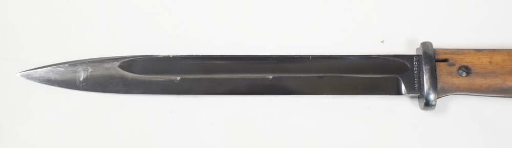 GERMAN WWII 98K BAYONET w/ SCABBARD & FROG CLEMEN & JUNG PRIVATE PURCHASE-img-13