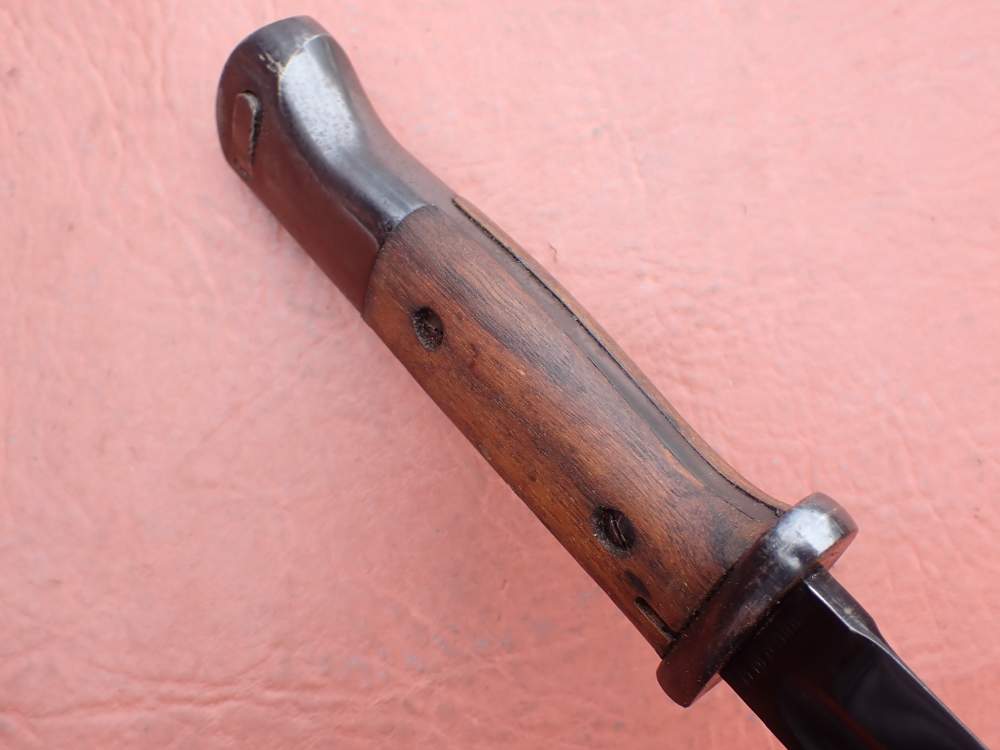 GERMAN WWII 98K BAYONET w/ SCABBARD & FROG CLEMEN & JUNG PRIVATE PURCHASE-img-26