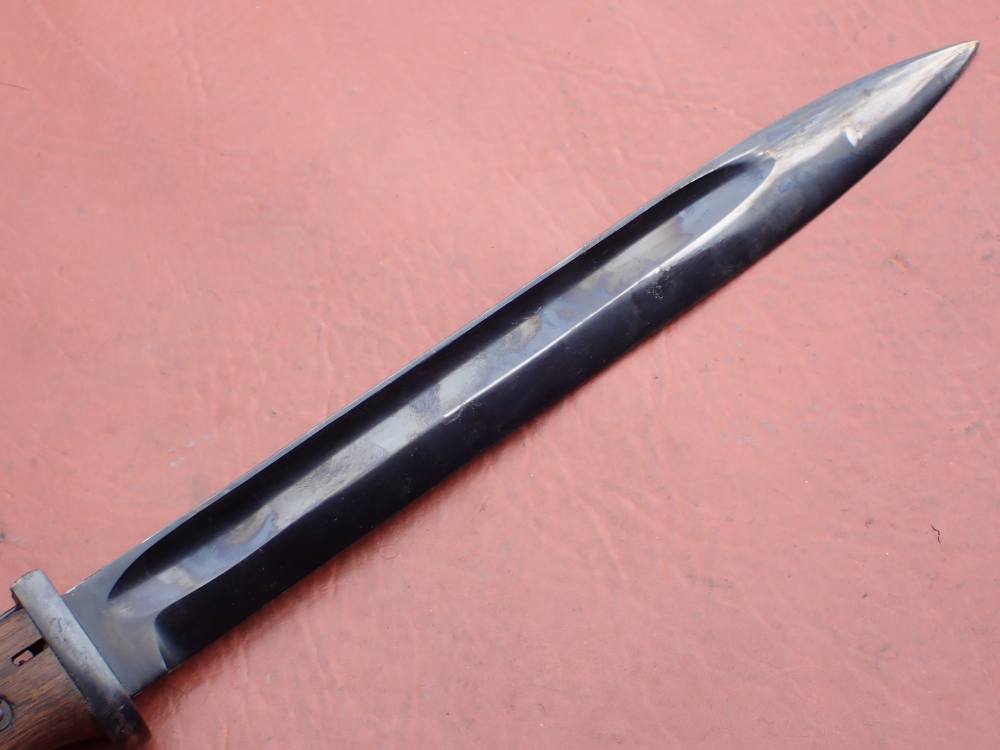 GERMAN WWII 98K BAYONET w/ SCABBARD & FROG CLEMEN & JUNG PRIVATE PURCHASE-img-46