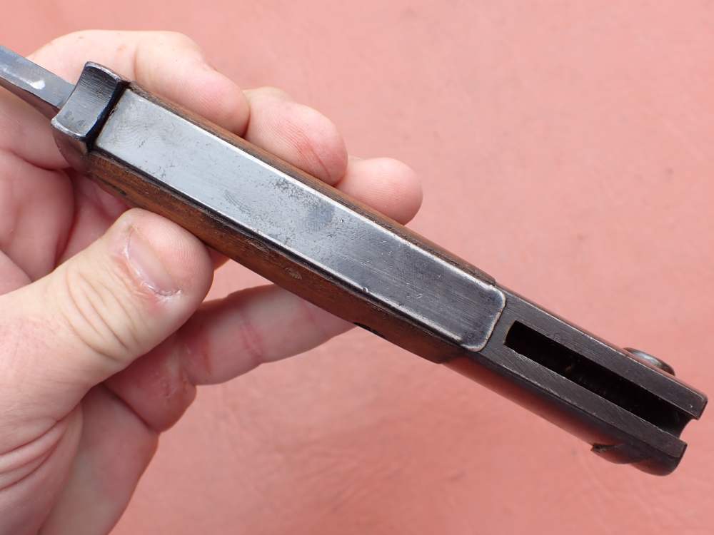 GERMAN WWII 98K BAYONET w/ SCABBARD & FROG CLEMEN & JUNG PRIVATE PURCHASE-img-33