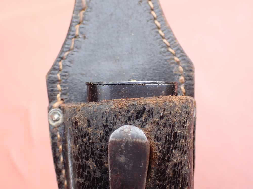 GERMAN WWII 98K BAYONET w/ SCABBARD & FROG CLEMEN & JUNG PRIVATE PURCHASE-img-53