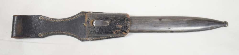 GERMAN WWII 98K BAYONET w/ SCABBARD & FROG CLEMEN & JUNG PRIVATE PURCHASE-img-16