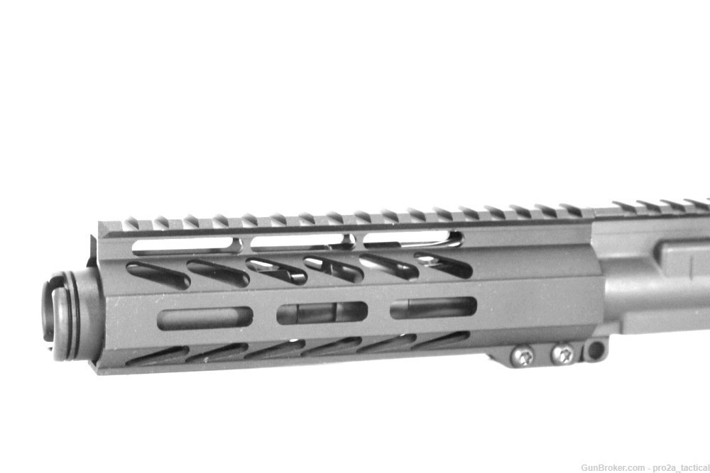 PRO2A TACTICAL 5 inch 5.56 NATO AR-15 Melonite Upper w/Can Complete Kit -img-2