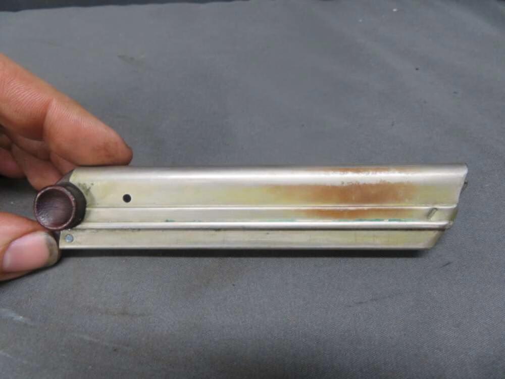 IMPERIAL GERMAN WWI LUGER P08 FACTORY WOOD BASE MAGAZINE #7942 DOUBLE CROWN-img-2