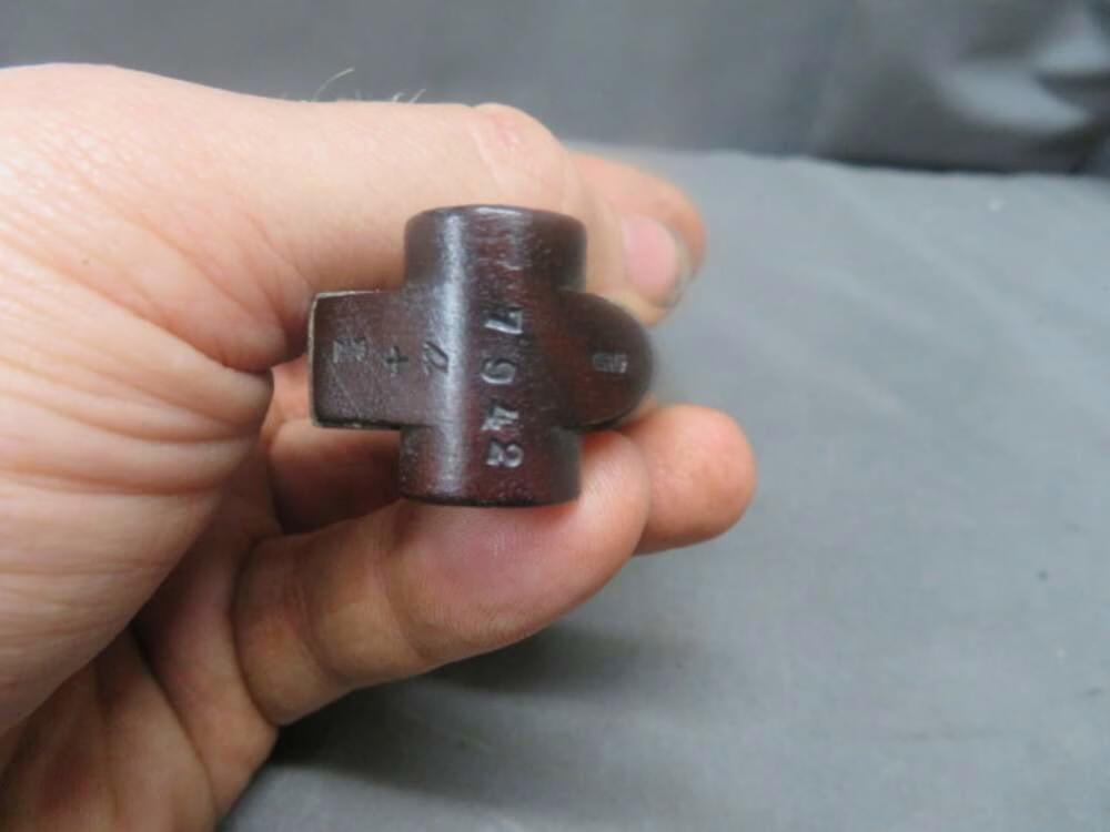 IMPERIAL GERMAN WWI LUGER P08 FACTORY WOOD BASE MAGAZINE #7942 DOUBLE CROWN-img-4
