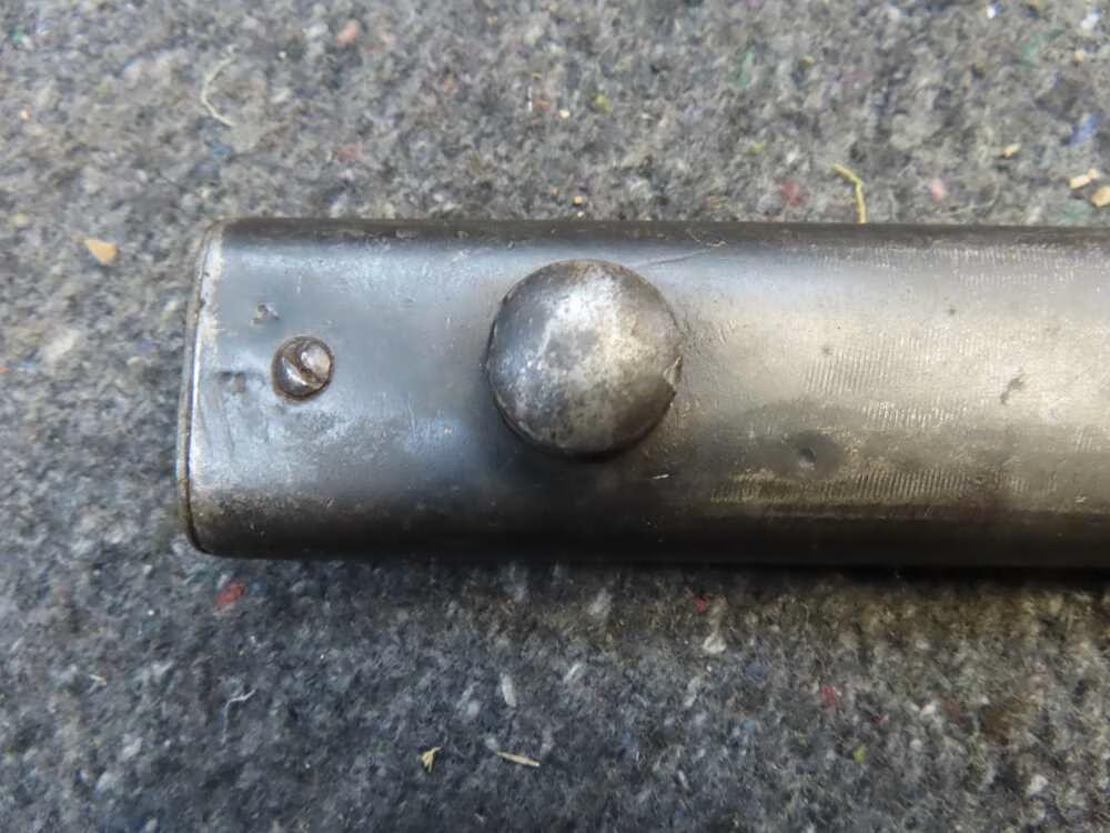 PAKISTANI HK G3 RIFLE BAYONET w/ SCABBARD BOWIE BLADE POF MARKED DATED 1969-img-16
