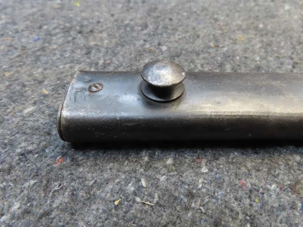 PAKISTANI HK G3 RIFLE BAYONET w/ SCABBARD BOWIE BLADE POF MARKED DATED 1969-img-15