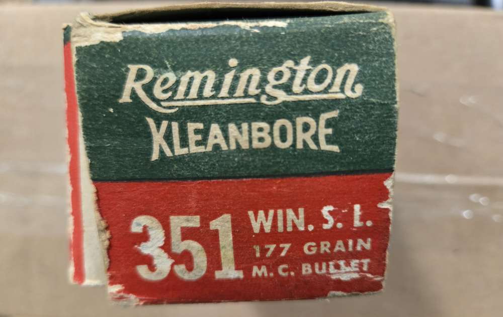 351 wsl Remington Kleanbore Win Self Loading 177 grain 50 rounds -img-1