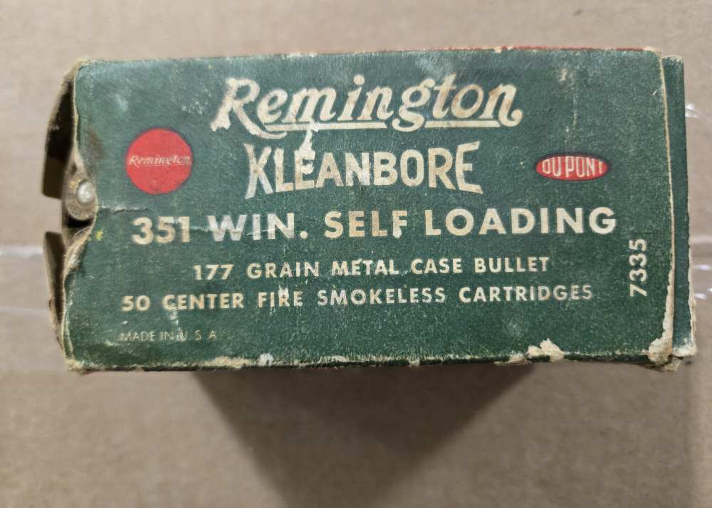 351 wsl Remington Kleanbore Win Self Loading 177 grain 50 rounds -img-0