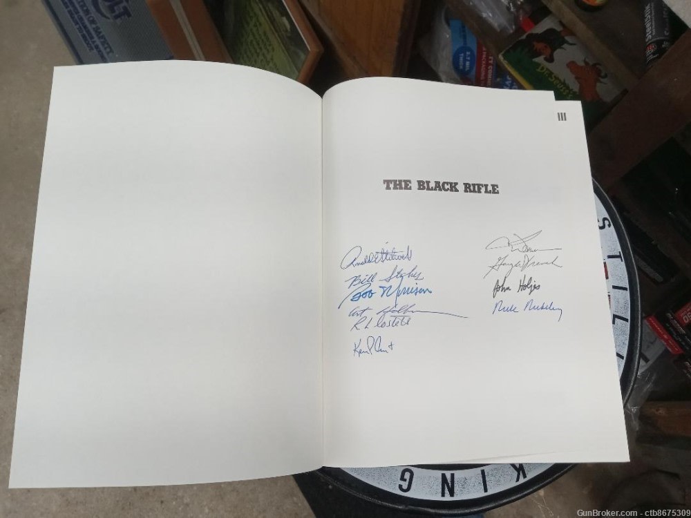 The Black Rifle: M16 Retrospective Autographed-img-2