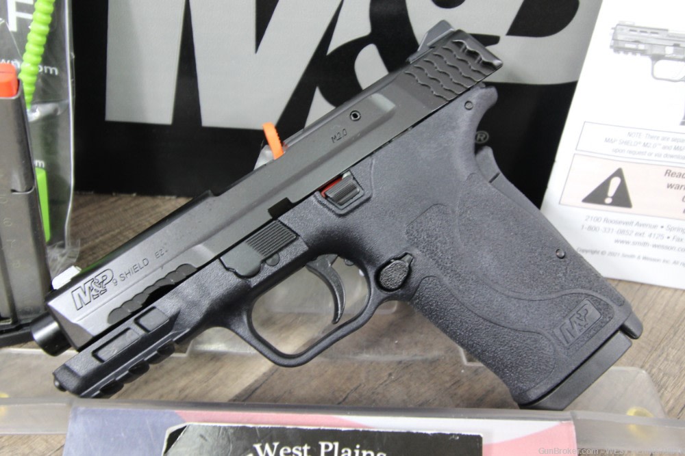 NIB S&W Smith & Wesson M&P Shield EZ Semi Auto 9mm 3.6" 8+1 Black 12437-img-1