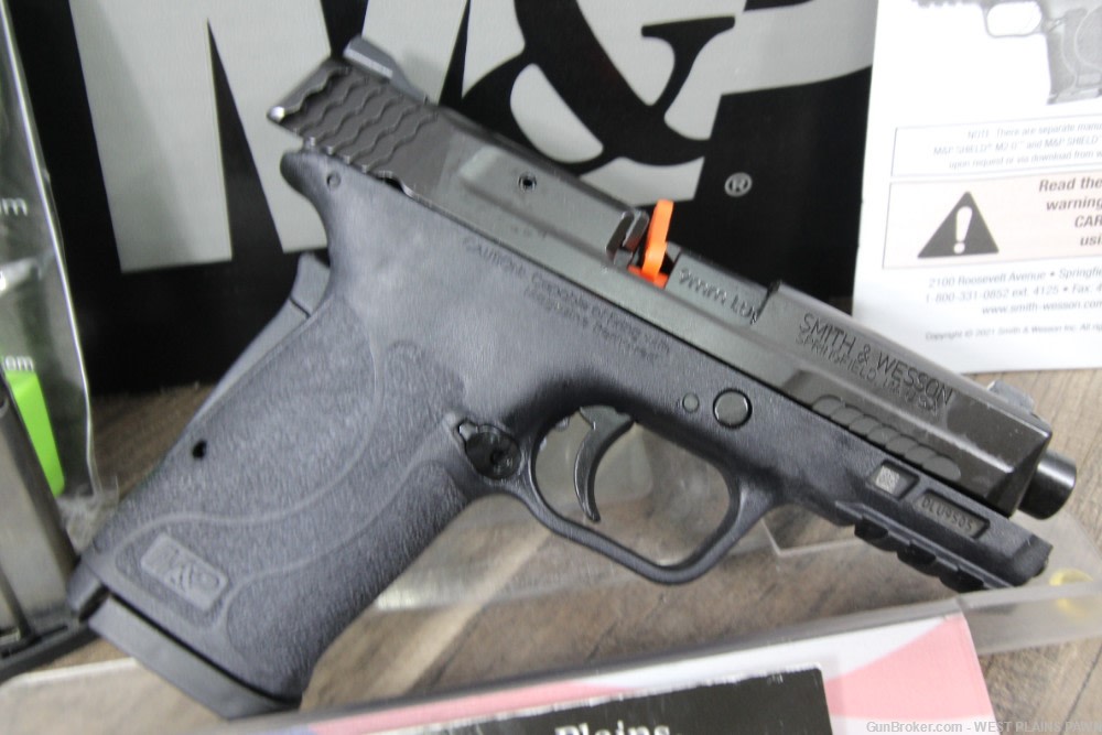 NIB S&W Smith & Wesson M&P Shield EZ Semi Auto 9mm 3.6" 8+1 Black 12437-img-2