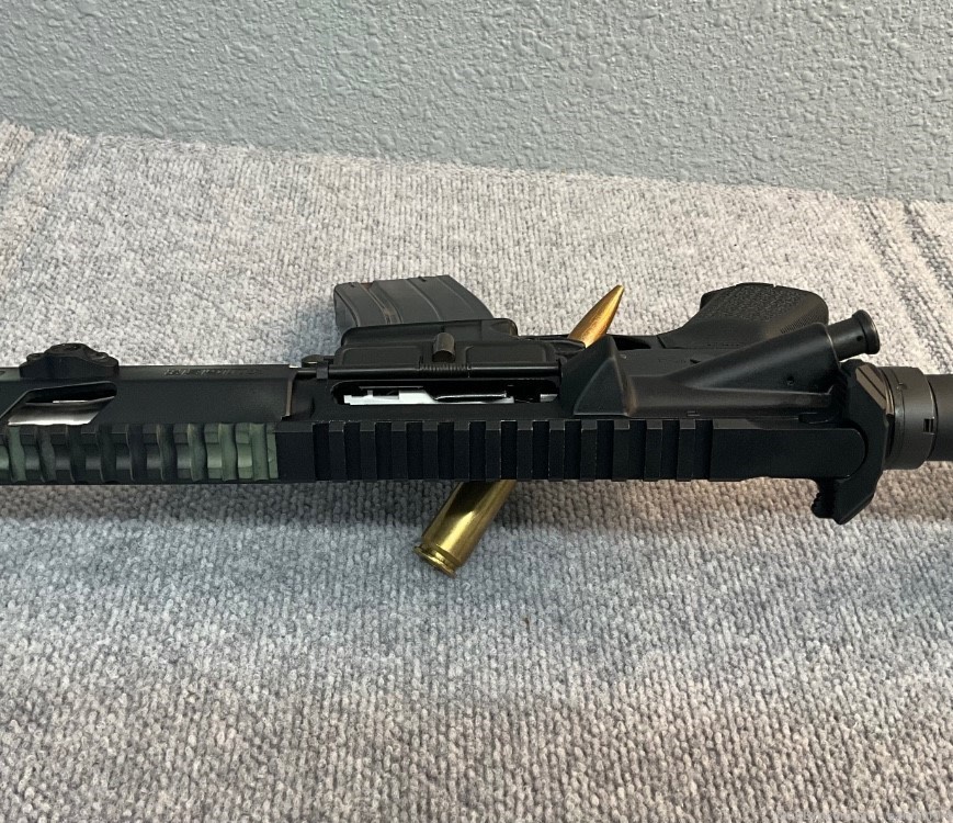 Custom .224 Valkyrie AR- Savage with Ruger/Magpul Furniture -  16"  (18462)-img-13