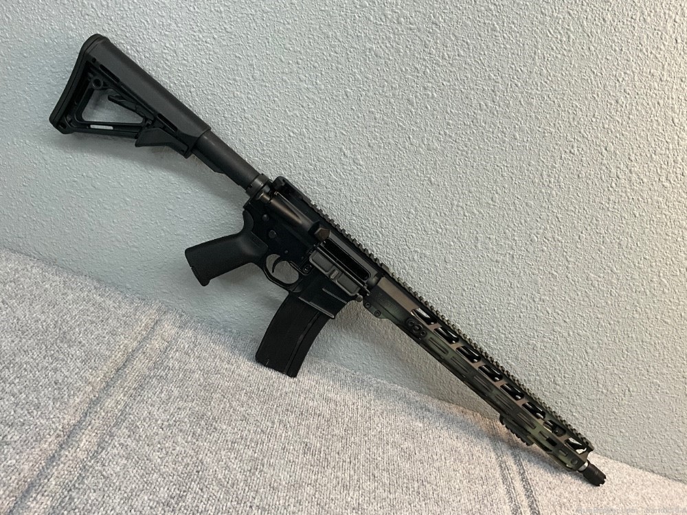 Custom .224 Valkyrie AR- Savage with Ruger/Magpul Furniture -  16"  (18462)-img-1