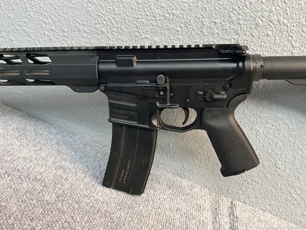 Custom .224 Valkyrie AR- Savage with Ruger/Magpul Furniture -  16"  (18462)-img-8
