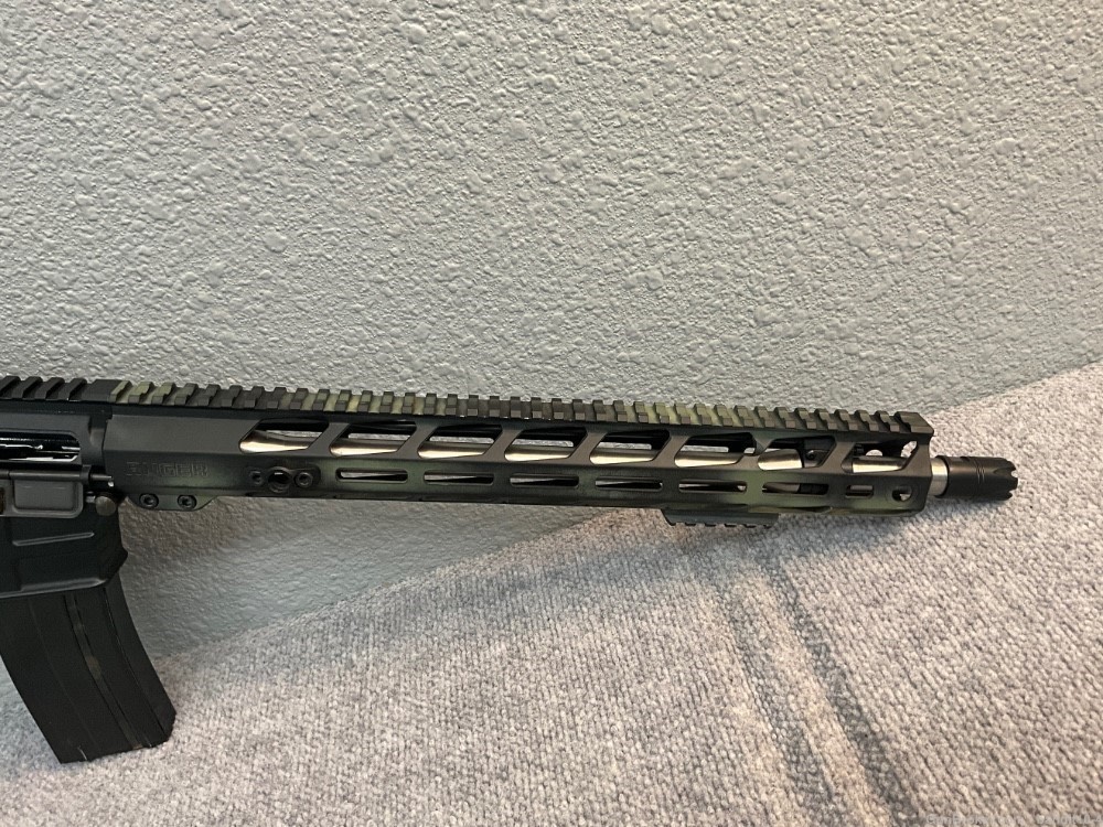Custom .224 Valkyrie AR- Savage with Ruger/Magpul Furniture -  16"  (18462)-img-4