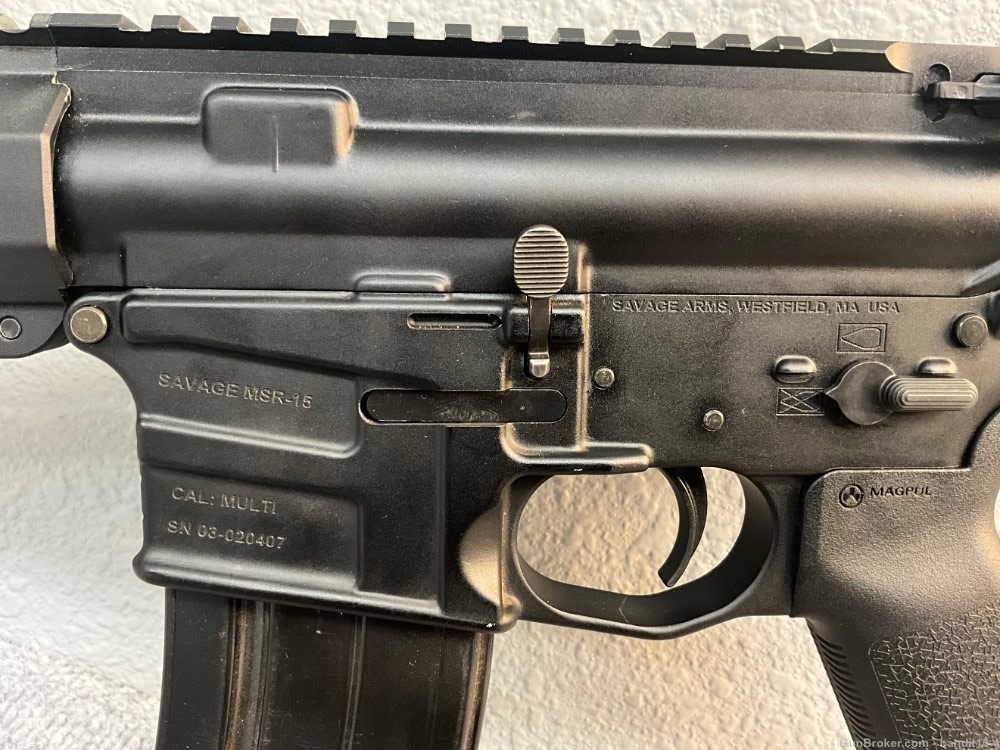Custom .224 Valkyrie AR- Savage with Ruger/Magpul Furniture -  16"  (18462)-img-10