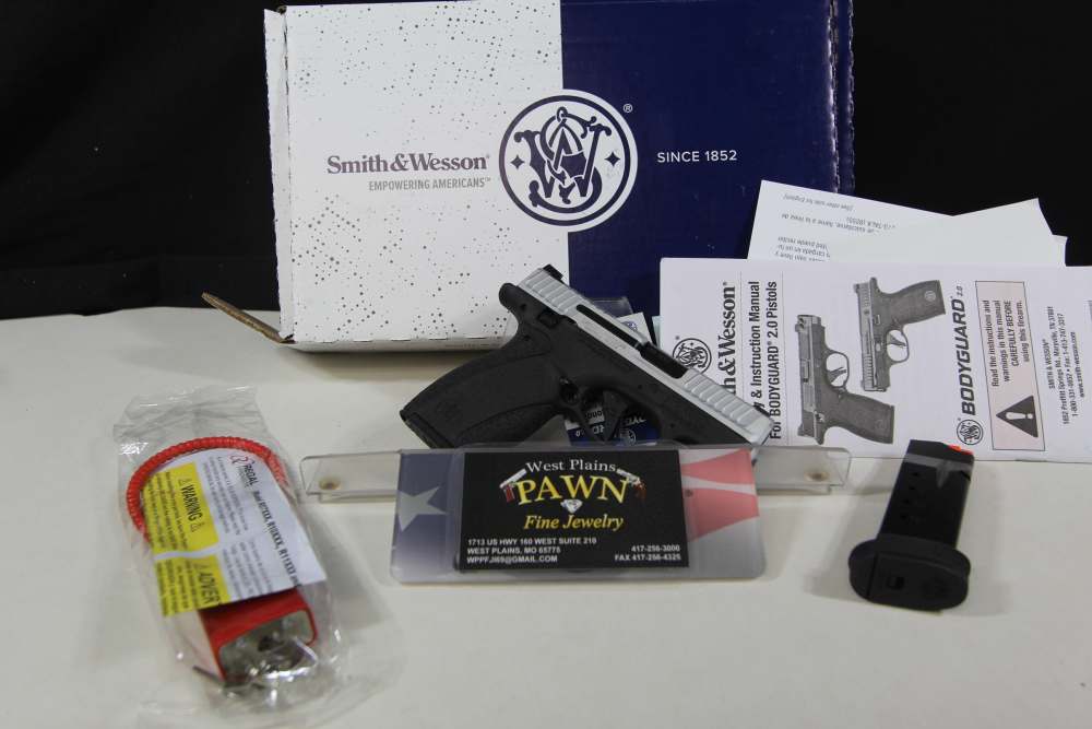 NIB SMITH AND WESSON BODYGUARD 2.0 TS 380 ACP 2.7" 12+1 SS/BLK 14430-img-0